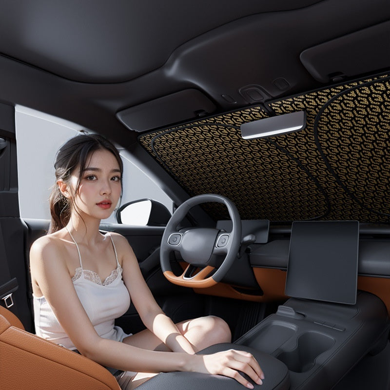 Laser Car Sunshade Front Windscreen Visor