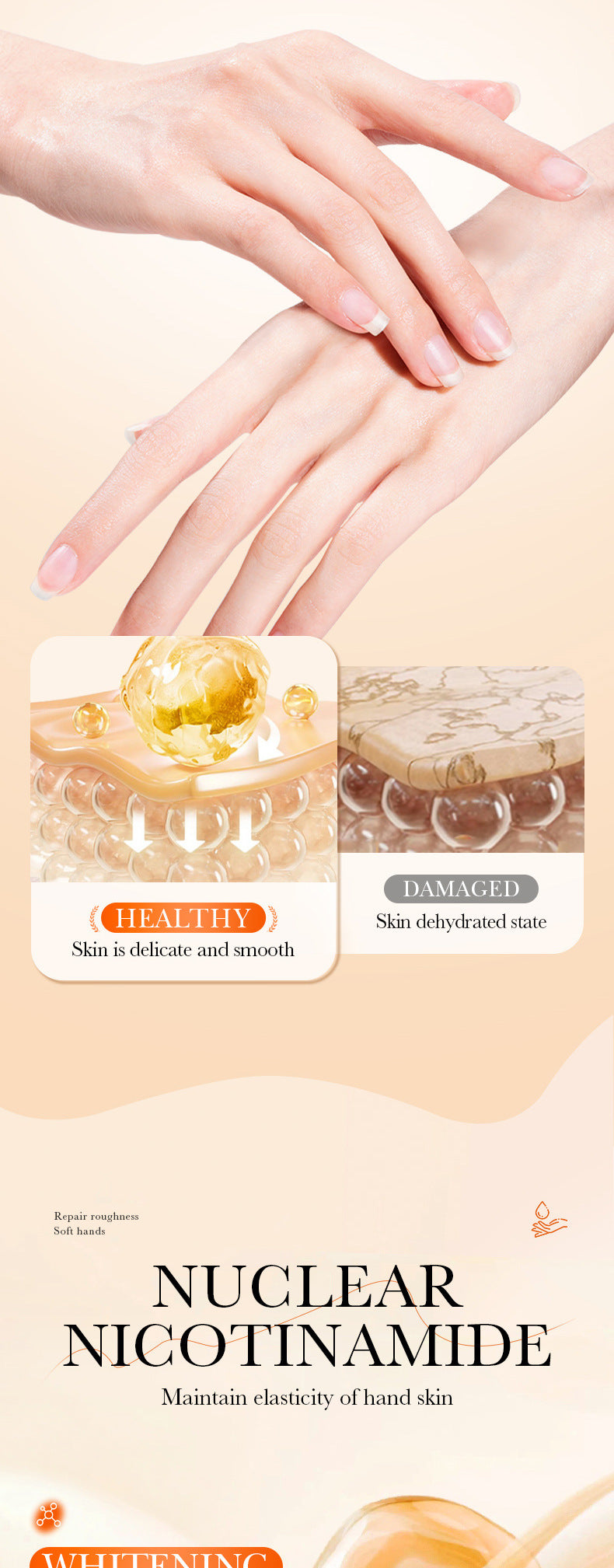 Whitening And Moisturizing Hand Anti-chapping Hand Cream