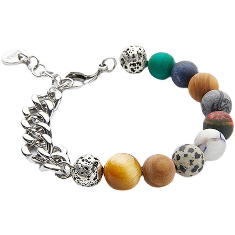 Fashion Street Hip-hop All-match Ins Planet Bracelet