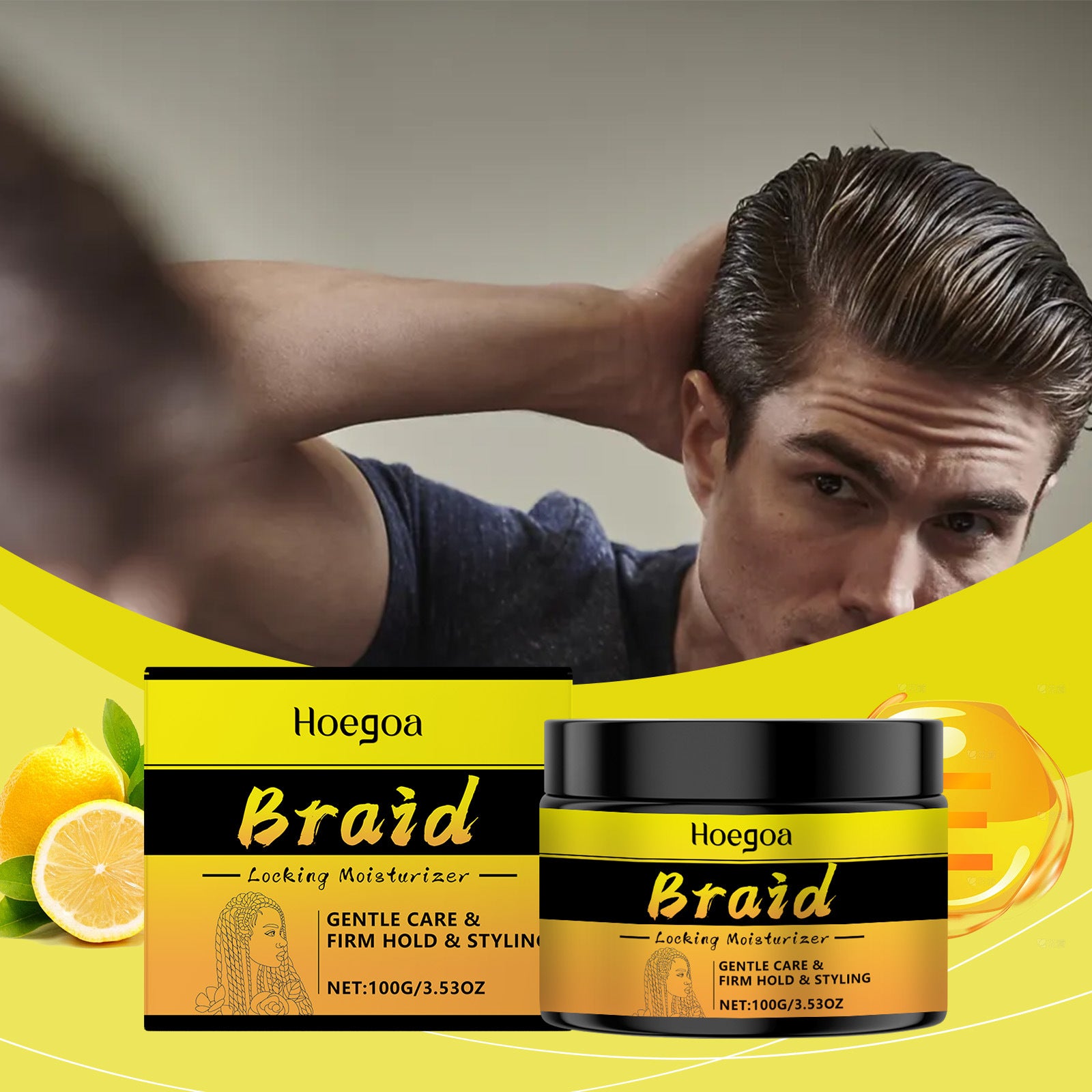 Matte Long-lasting Fluffy Shaping Moisturizing Fragrance Natural Hair Styling Clay Hair Gel