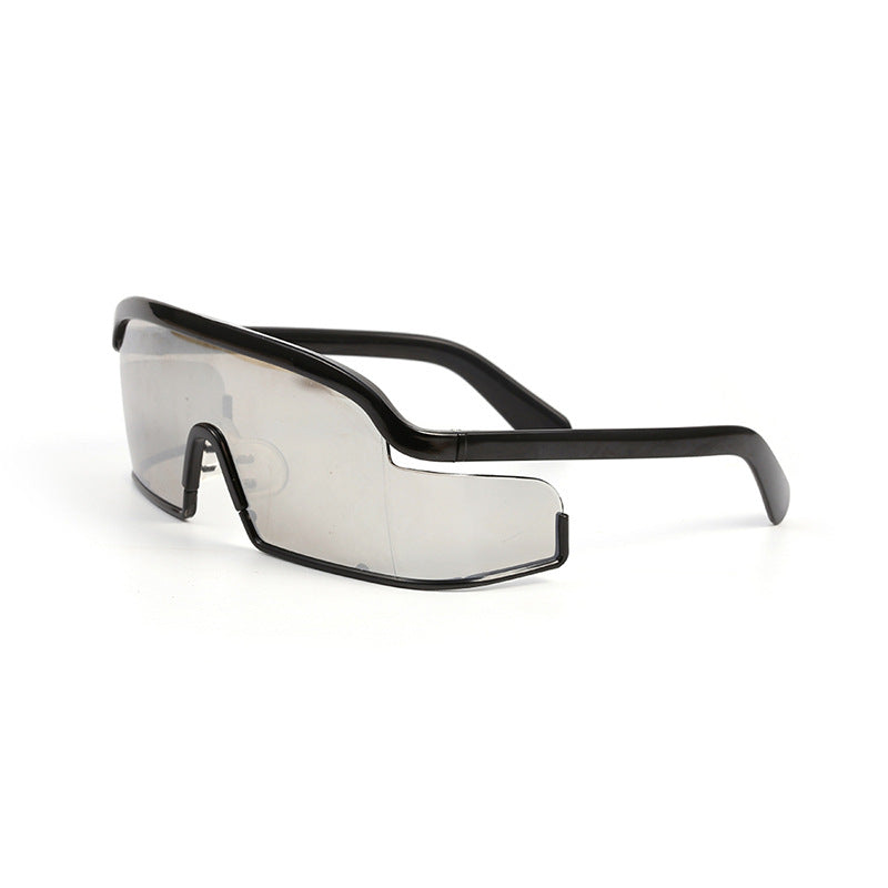 Fashion Large Rim Colorful Sunglasses
