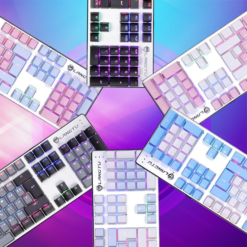 Langtu Gaming Mechanical Keyboard And Mouse Office Typing