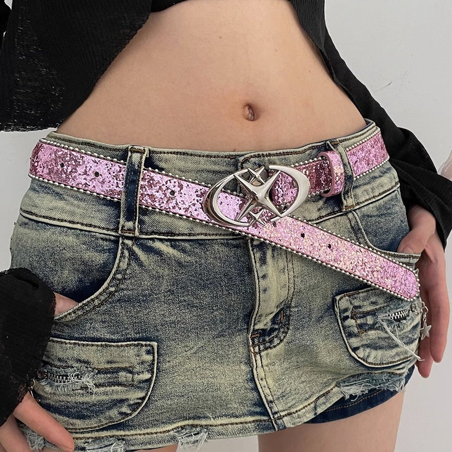 Ceinture Américaine pour Femme Style Hot Girl Millenium