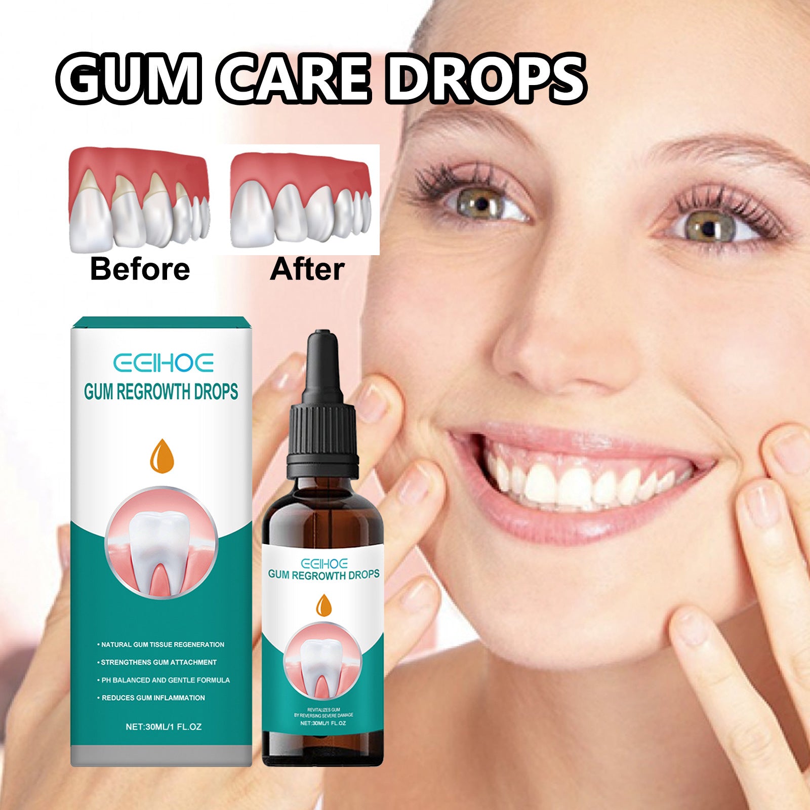 Repair Swelling And Aching Of Gum Cleaning Tooth Stains Oral Care Essence
