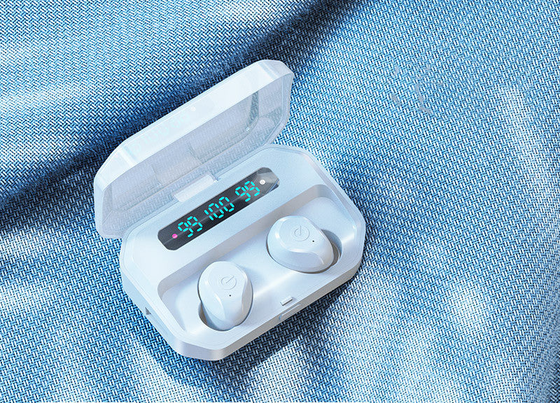 True Wireless Bluetooth Headset Binaural Pair Of Invisible Mini Sports Running In-ear Earplugs