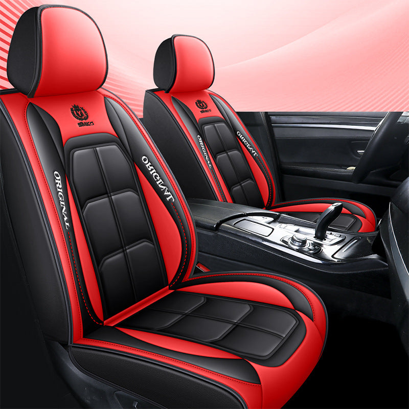 All-inclusive Seat Cover Full Leather Car Seat Cushion Single Seat