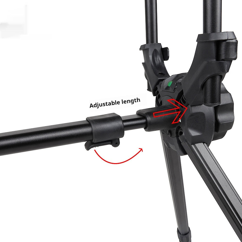 Fishing Rod Bracket Aluminum Alloy Main Body Quick And Portable Installation Fishing
