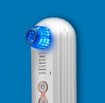 Hot And Cold Red Blue Light Pore Cleaning Blackhead Remover