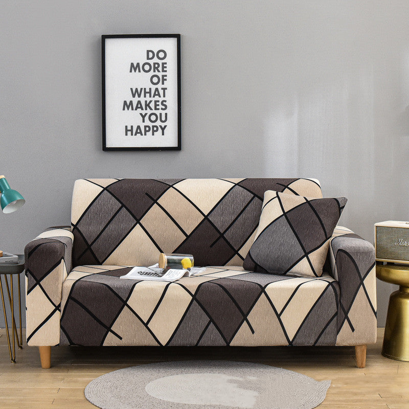 All-inclusive Sofa Cover Stretch Full Covering Fabric Craft Four Seasons