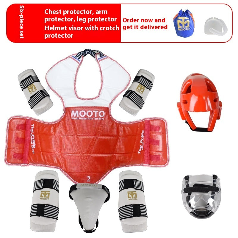 Taekwondo Protective Gear Thickened Combat Equipment Complete Set