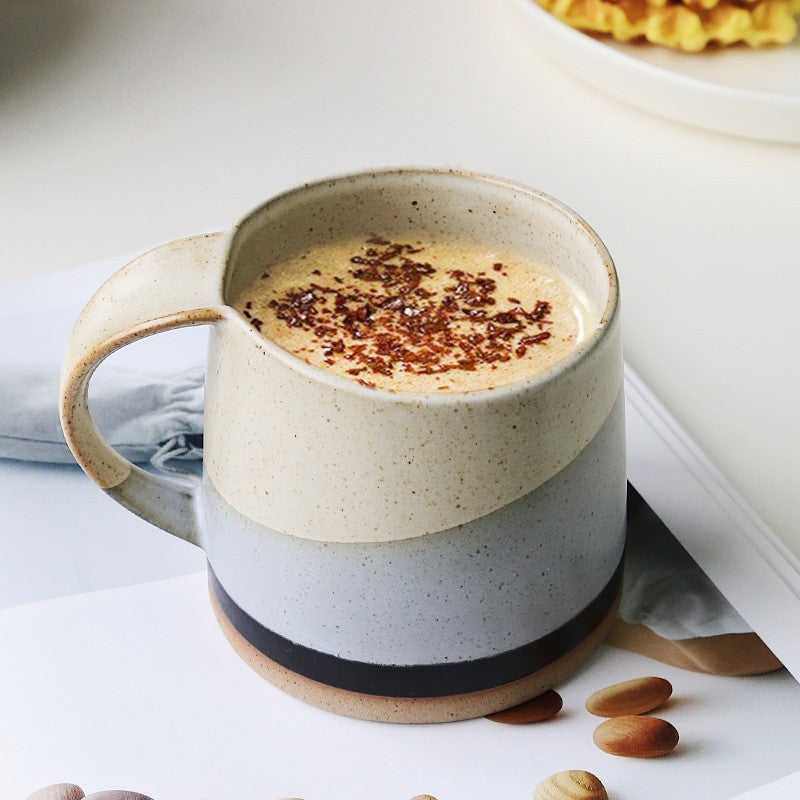 Retro Stoneware Hanging Ear Coffee Cup Household