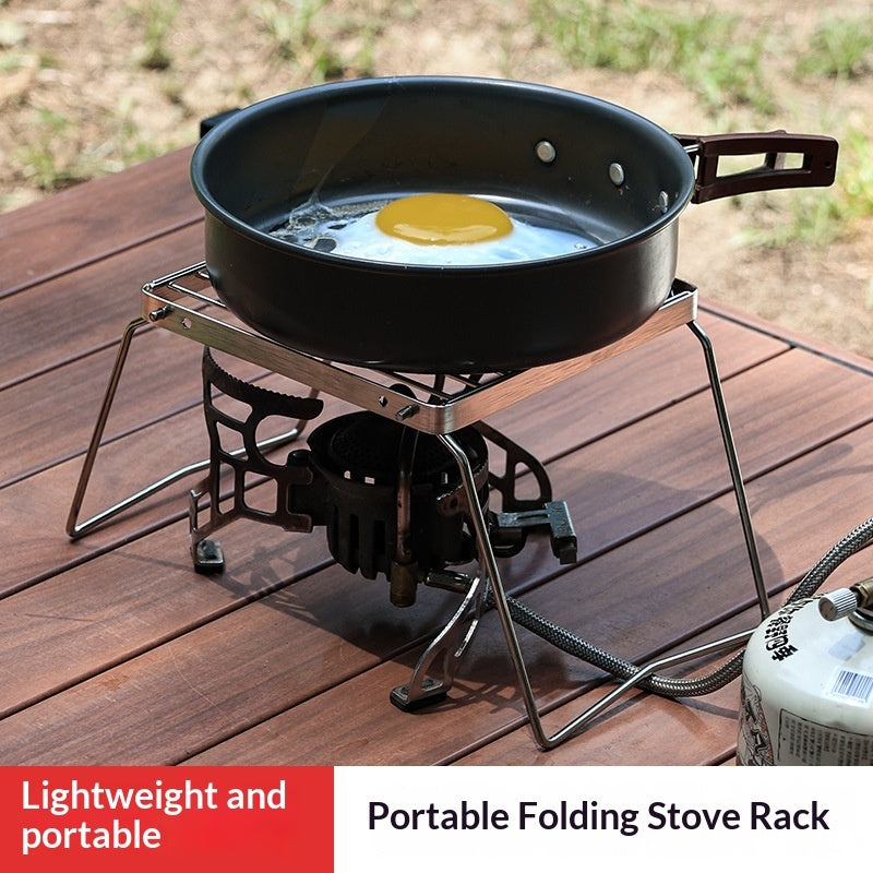Foldable Portable Stainless Steel Outdoor Grill Head Stand