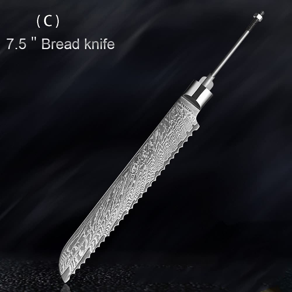 Damascus Knife Embryo High Hardness Kitchen Knives