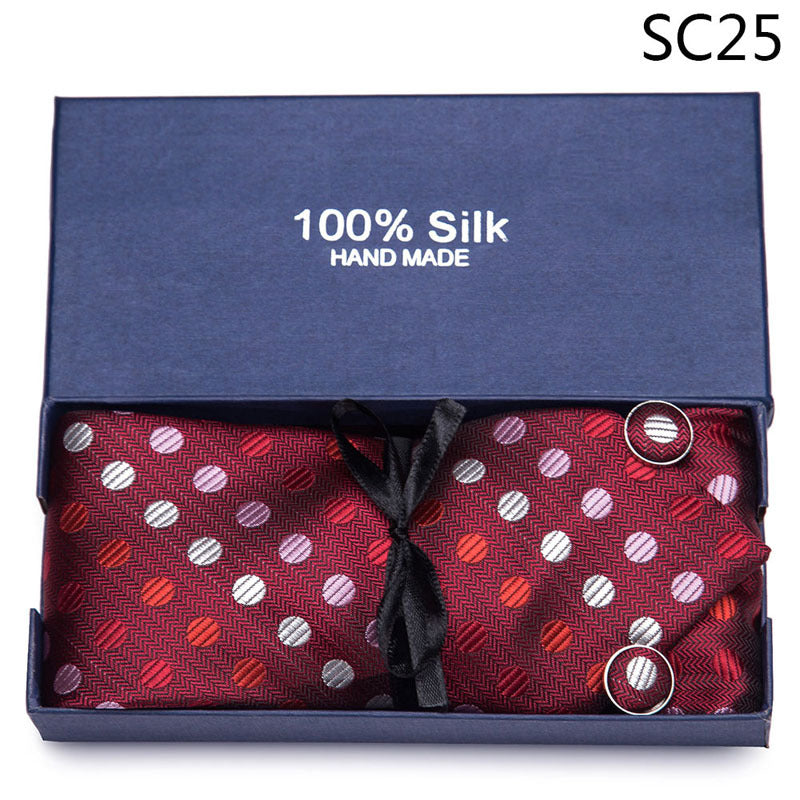 Men's Tie Gift Box Set Group Business Formal
