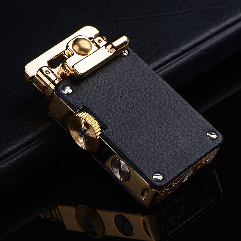 Grinding Wheel Windproof Rocker Arm Kerosene Lighter