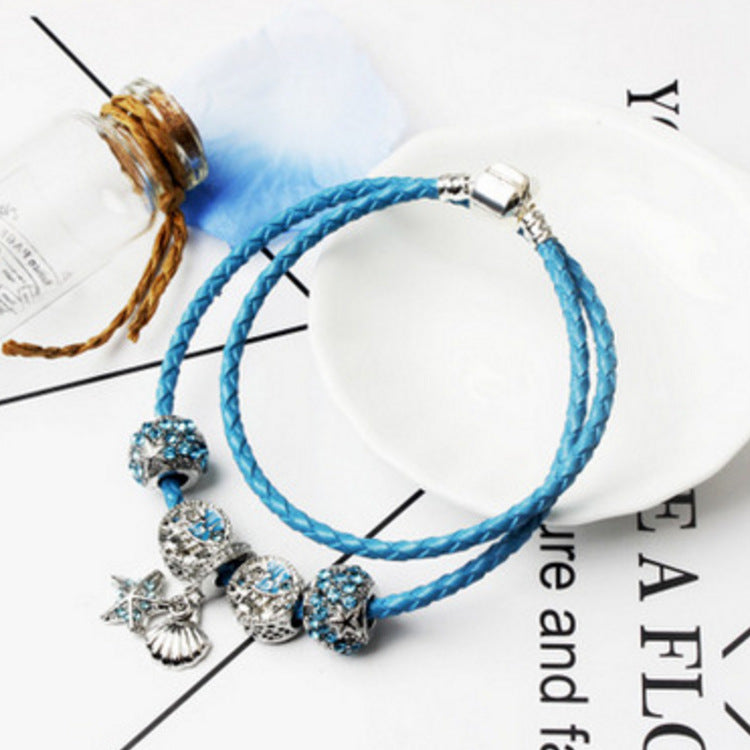 Women's Fashion Blue Starry Sky Bracelet