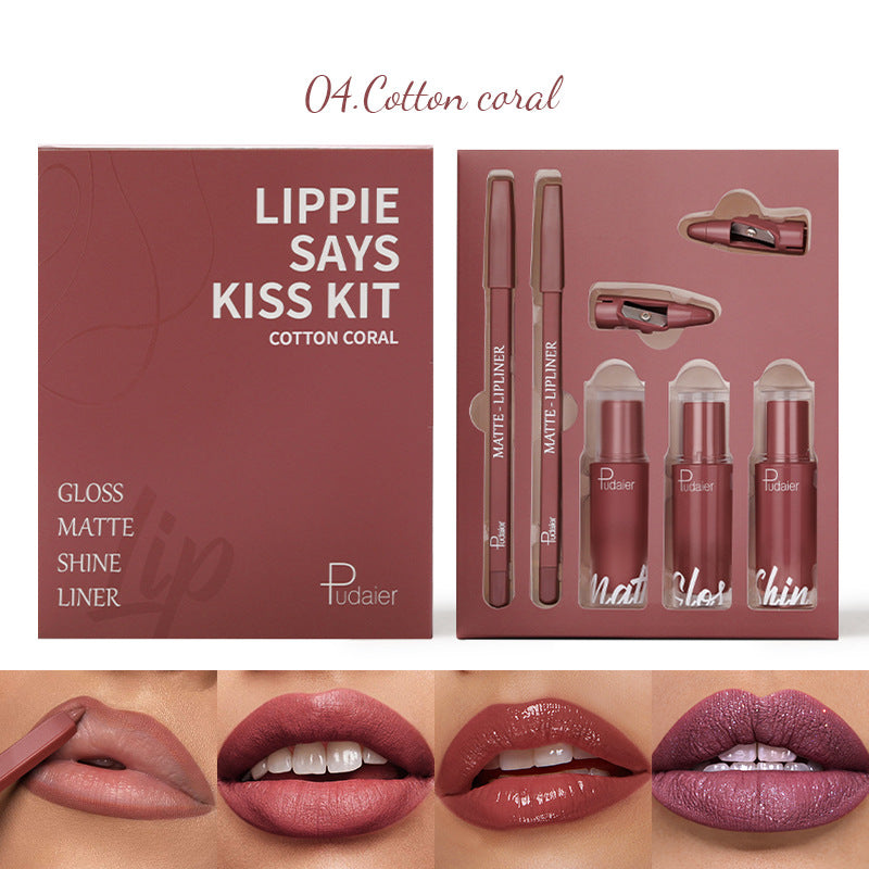 Lip Liner Suit Matte Water Light Pearlescent
