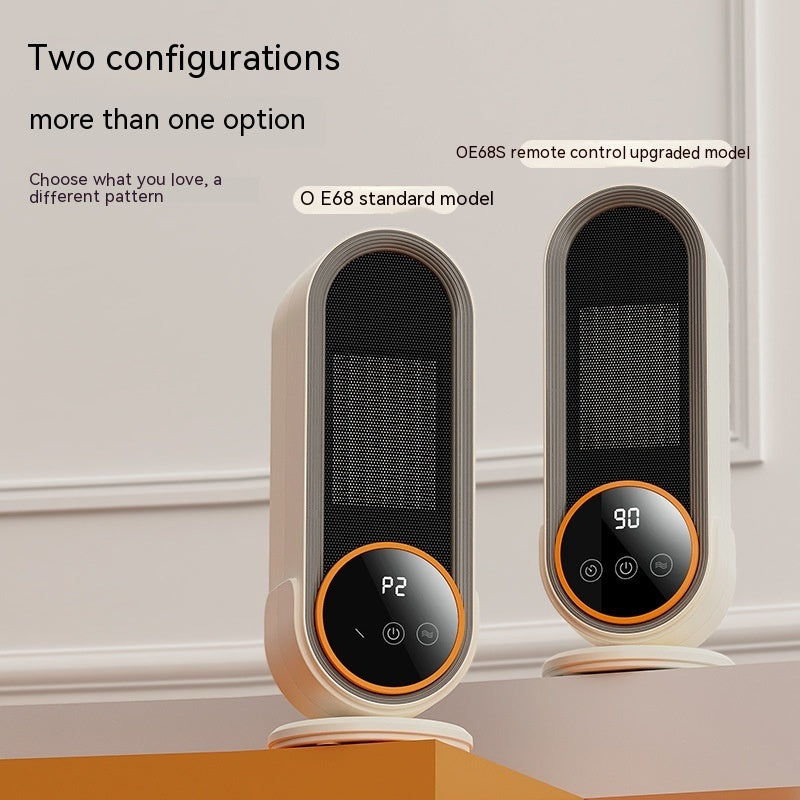 Souffleur d'air chaud haute puissance 1200W, chauffage de bureau, chauffage électrique intelligent domestique en céramique PTC