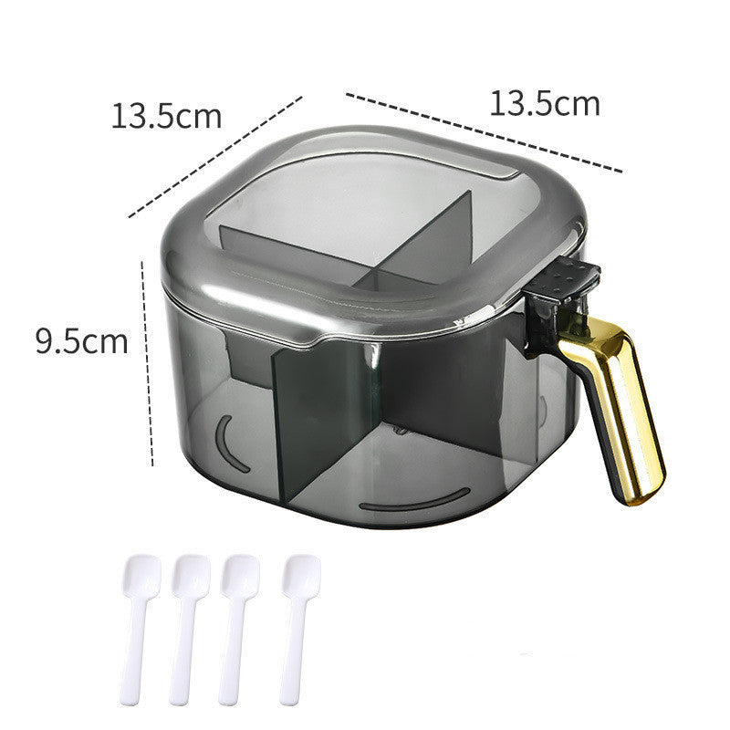 Ensemble de pots à épices avec couvercle pour la maison