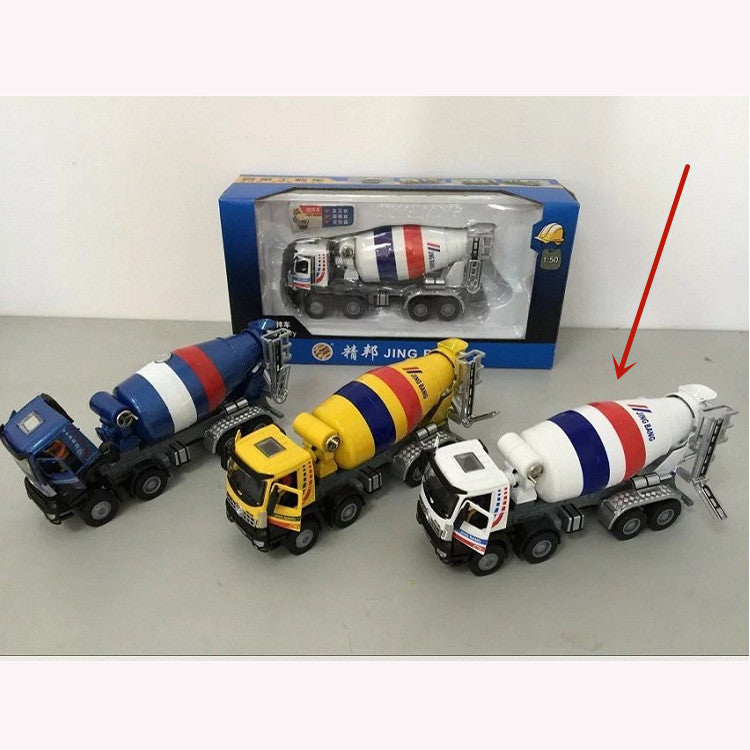 Cement Concrete Mixer Toy Inertia Alloy Car Model