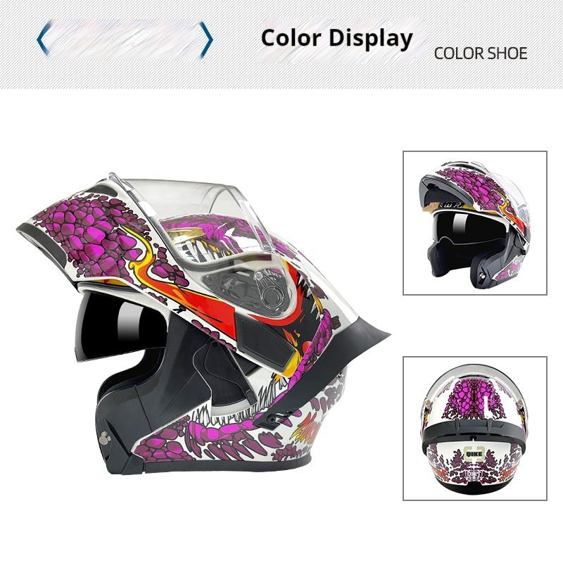 Personalized Big Tail Knight Safety Four Seasons Universal Helmet
