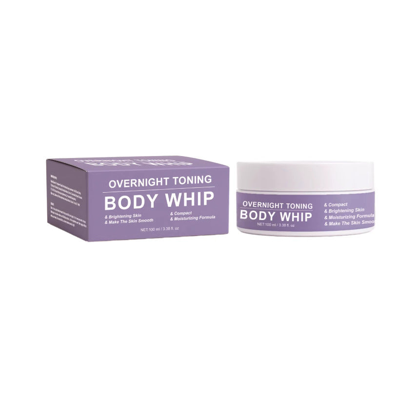 Night Toner Cream Overnight Toning Body Whip Neutral Packaging