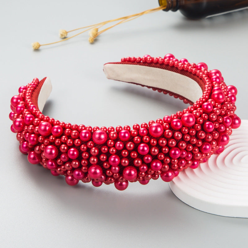 Baroque Sponge Pearl Hair Accessories