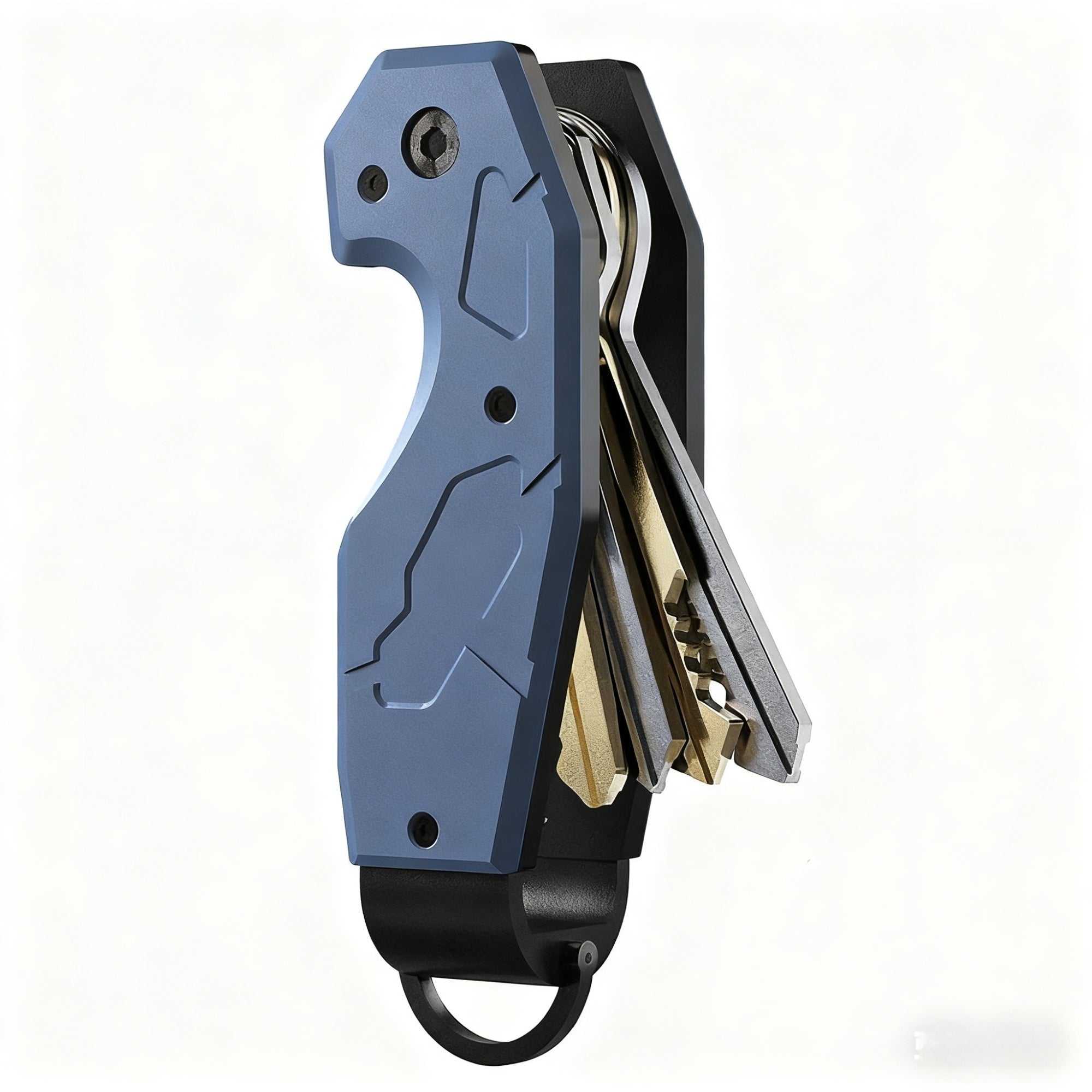 Metal Keychains Aluminum Alloy Portable Personalized Creative Storage