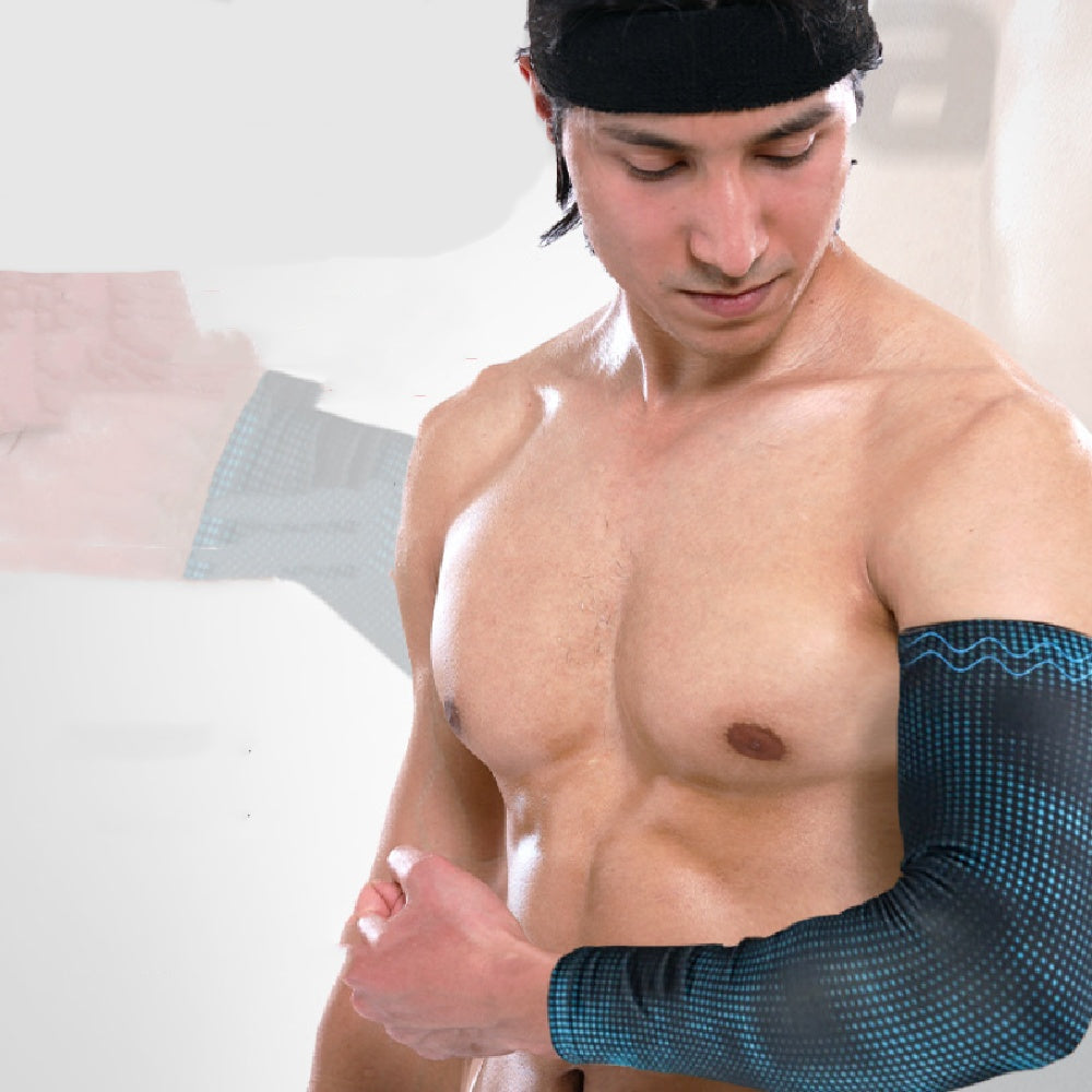 Fashion Lycra Breathable Cycling Elbow Pads Cold