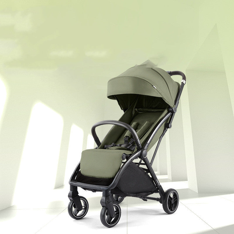 Sitting And Lying Lightweight Folding Small Umbrella Car Baby Carriage