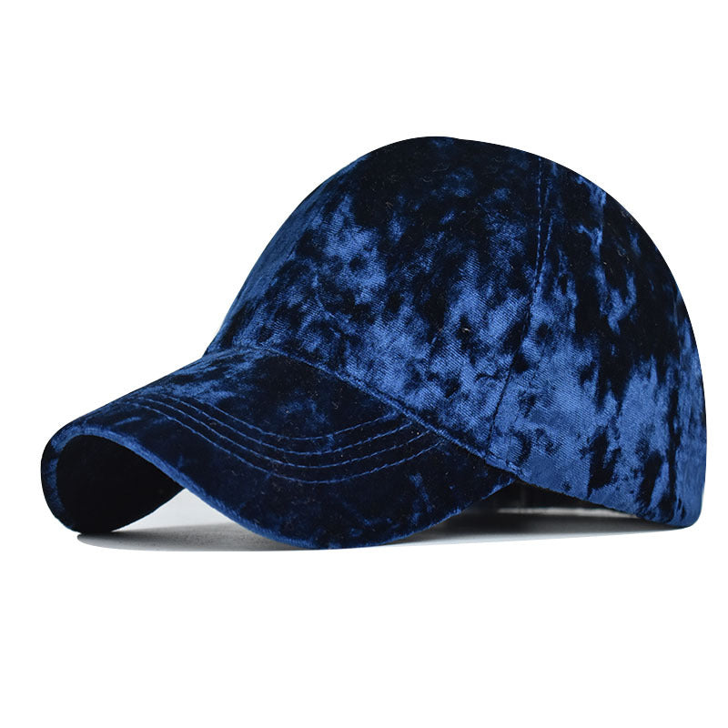 Hat Women Fashion Visor Chenille Baseball Cap