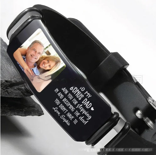 Silicone Titanium Steel Bracelet