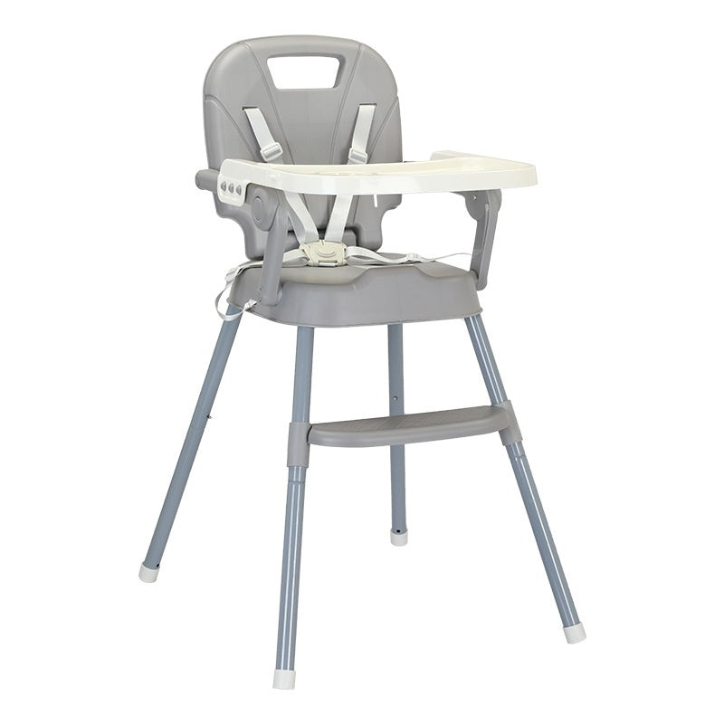 Children's Dining Chair Adjustable Folding Double Plate Feeding Chair Baby Dining Chair Baby's Chair
