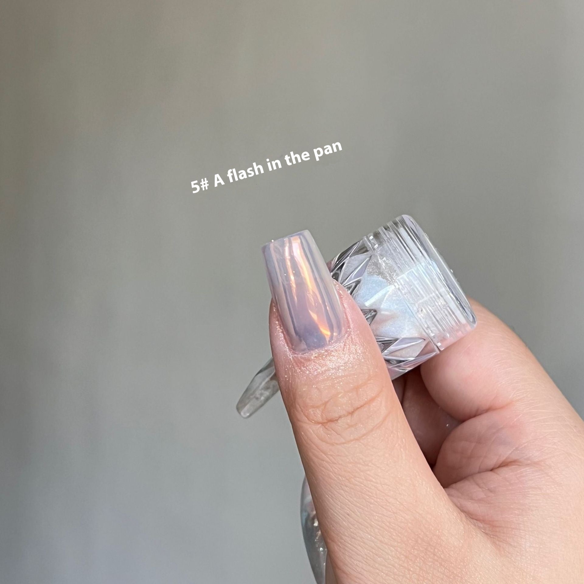Sky Mirror Aurora Powder Nail Beauty Ornament