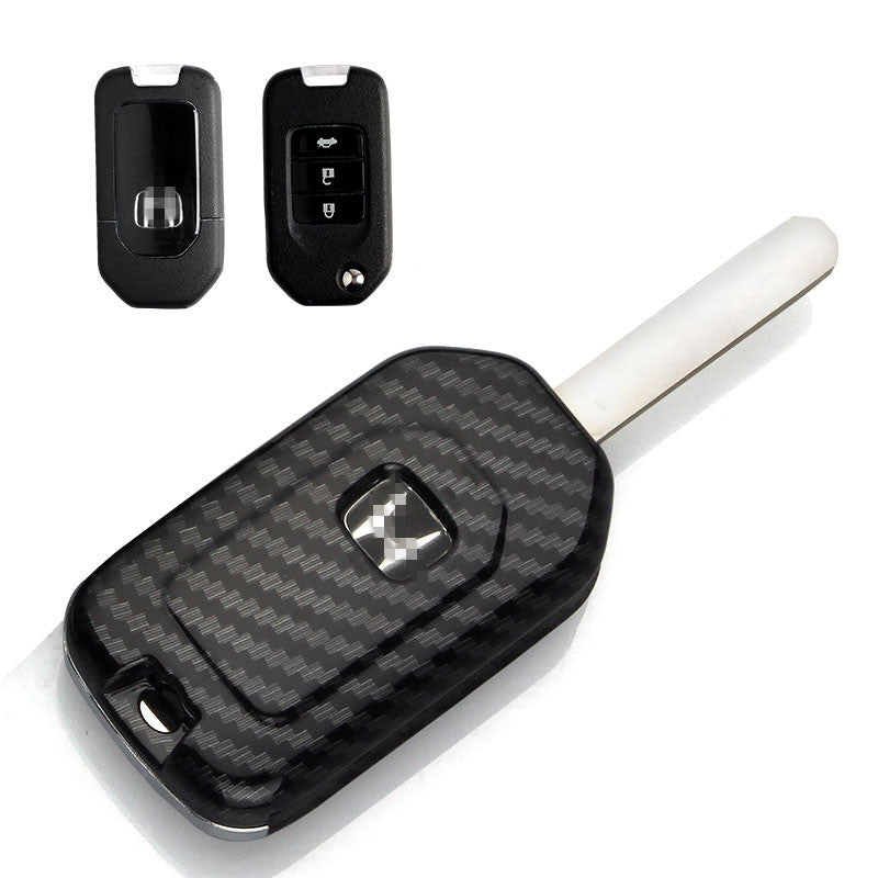 Jade Carbon Fiber Car Key Bag