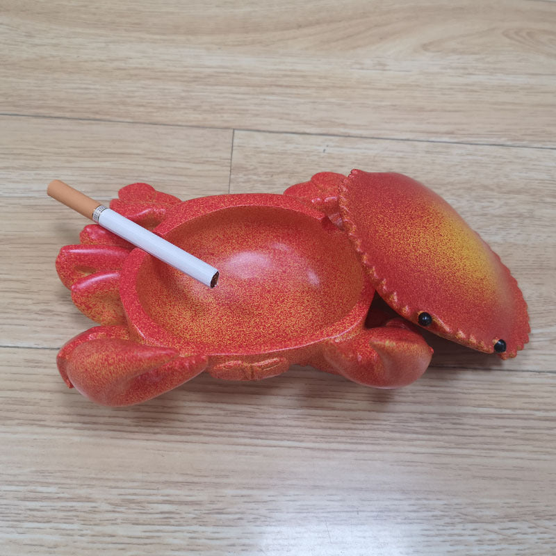 Home Resin Crafts Ornaments Crab Desktop Decorative Storage Box