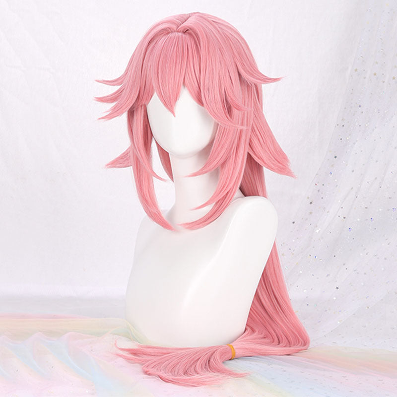 Wig Simulation Solid Color Scalp Warped On Both Sides