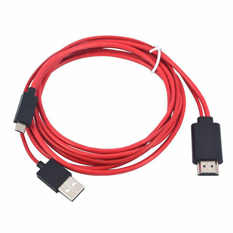 Mobile Phone To HDMI TV With Screen Cable Micro Usb Android Phone Adapter Plug And Play