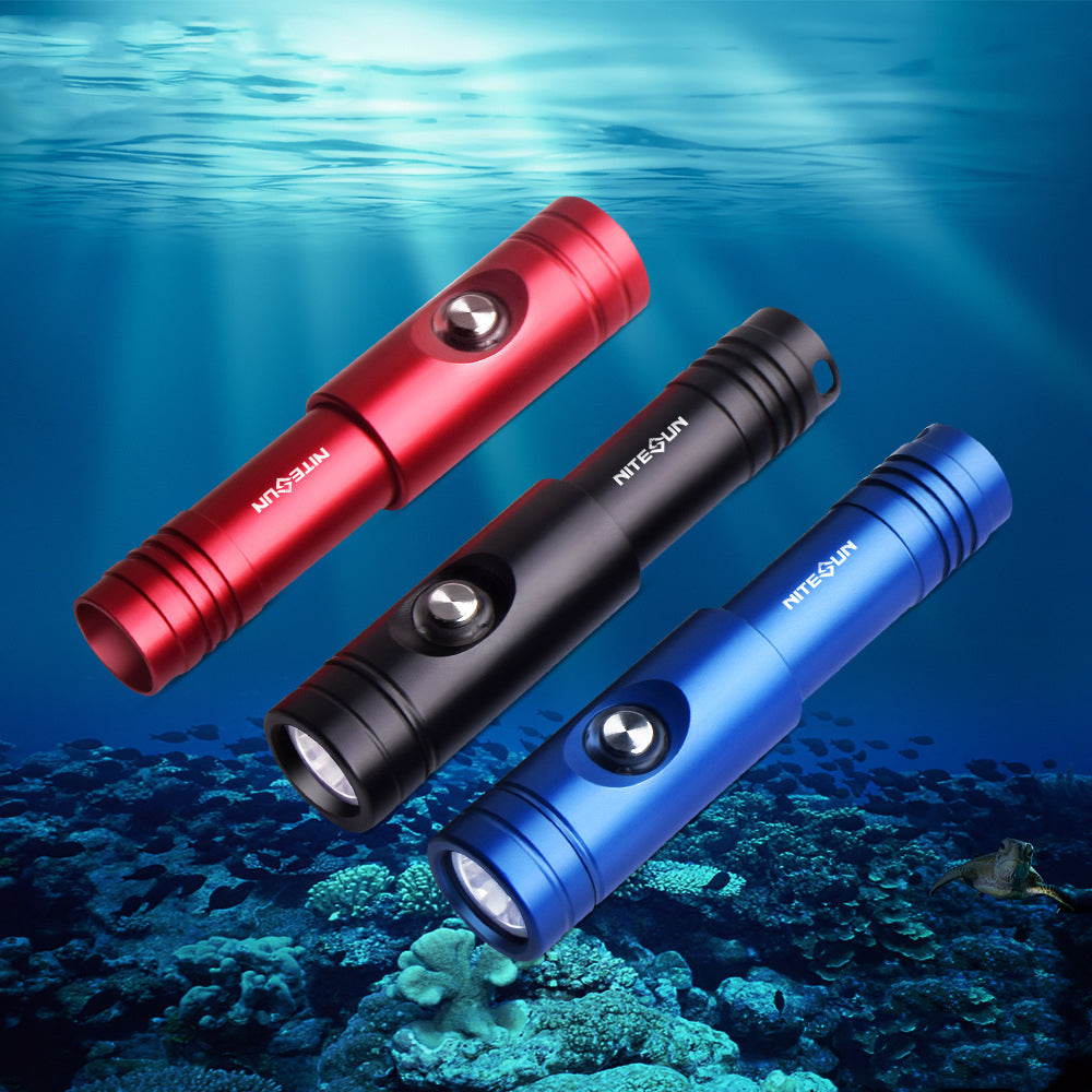 Professional Diving Flashlight Battery Reminder