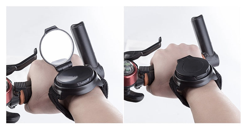 Bicycle Rearview Mirror Electric Wrist Strap