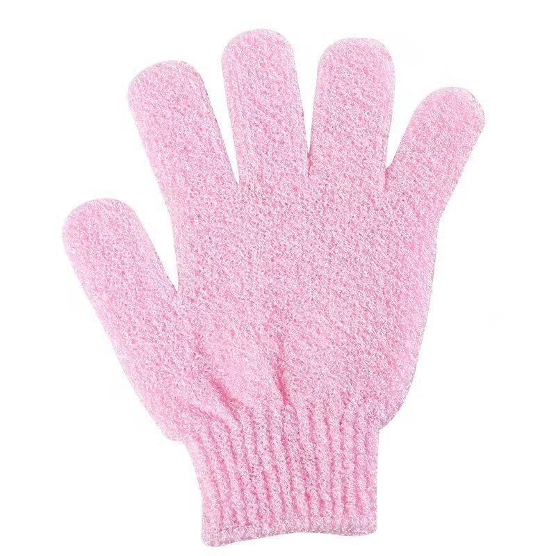 Bath towel gloves Candy color mud towel Bathroom glove bath towel
