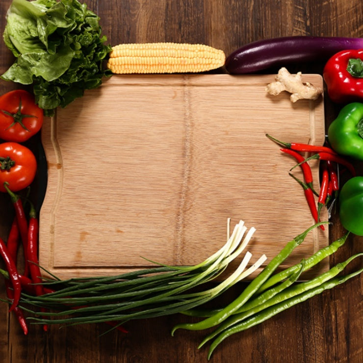 Household Whole-bamboo Chopping Block Cutting Board