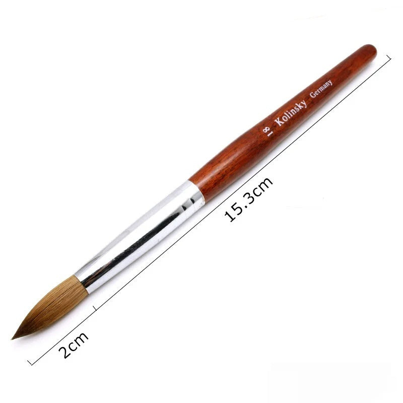 Watercolor Crystal Siberian Mink Crystal Pen