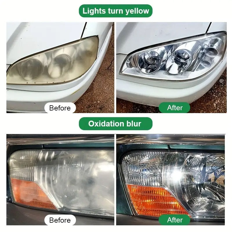 Car Headlight Restoration Repair Fluid Kit Tool