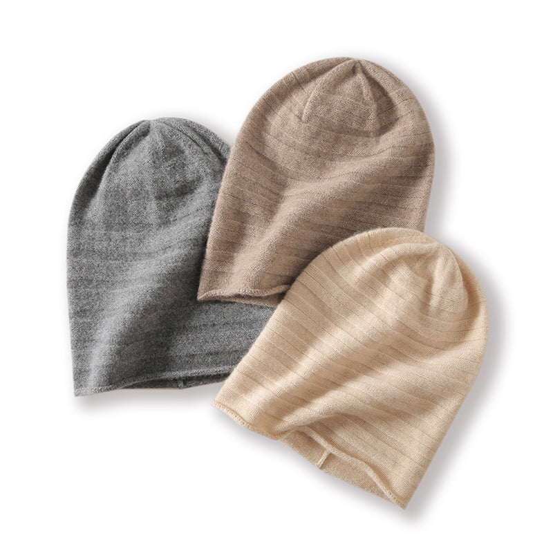 Women's Fashion Versatile Solid Color Cashmere Hat