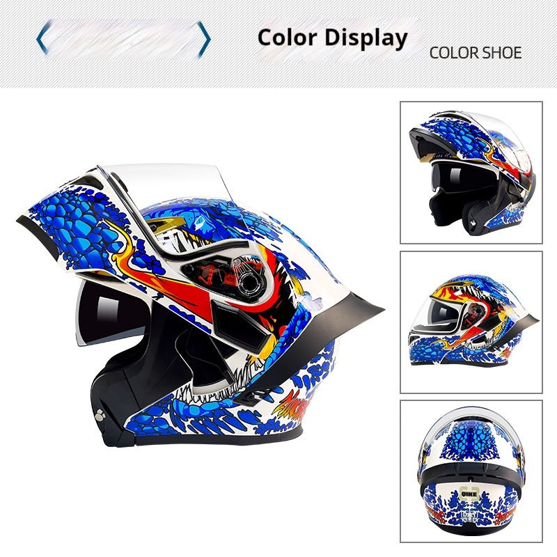 Personalized Big Tail Knight Safety Four Seasons Universal Helmet