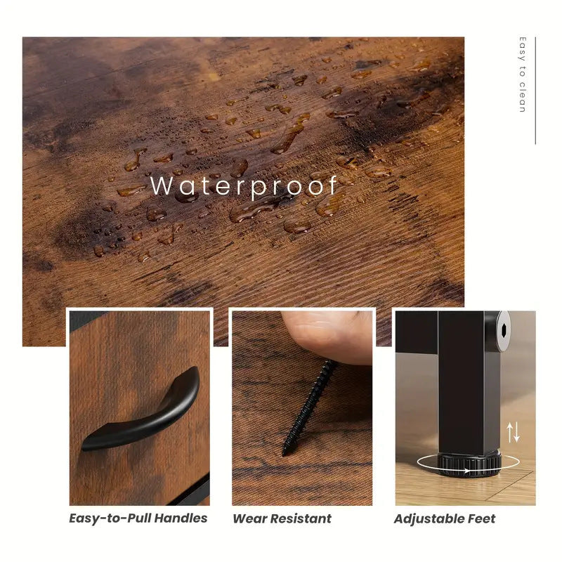 Simple Bedside Table Floor Drawer Sundries Classification Storage Cloth Drawing Cabinet