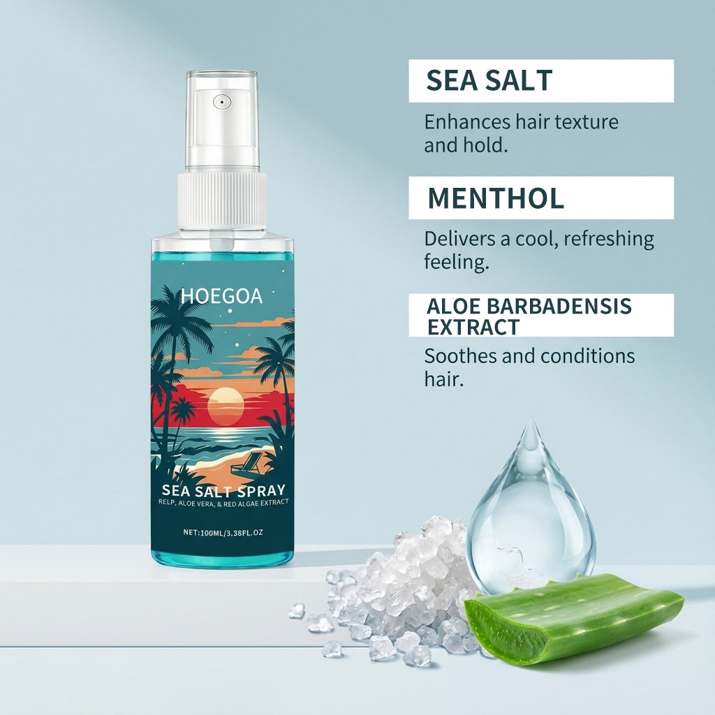 Mens Sea Salt Hair Spray For Styling And Hold