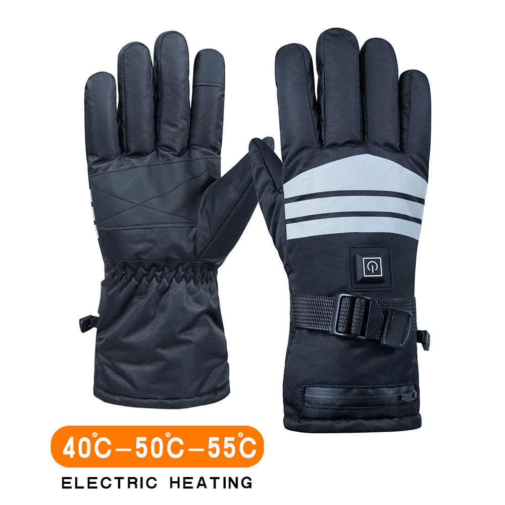 Heating Gloves Outdoor Skiing Cycling Thickening