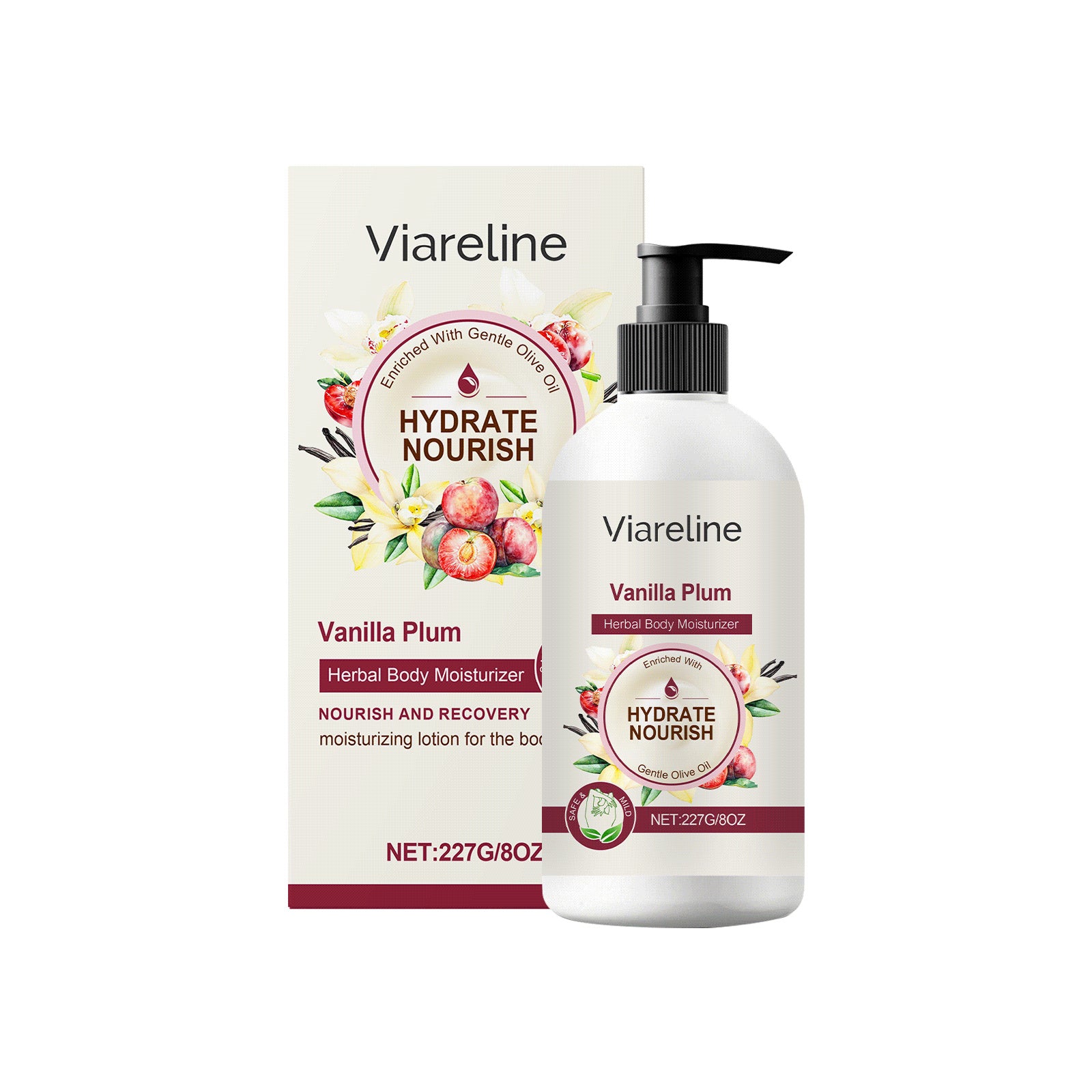 Vanilla Plum Body Moisturizing Cream